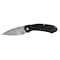 Case Cutlery Knife, Case Black Anodized Aluminum Westline S35VN Blade 36550 - alternate 1